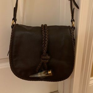Lauren Ralph Lauren cross body brown bag